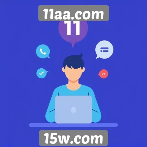 Desempenho do suporte ao cliente no 11aa.com