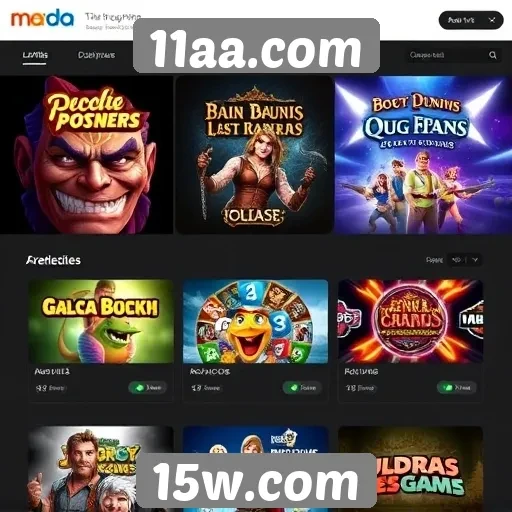 Análise das ofertas de jogos disponíveis no 11aa.com
