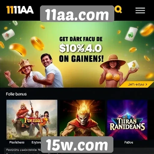 Novidades em promoções e bônus no 11aa.com